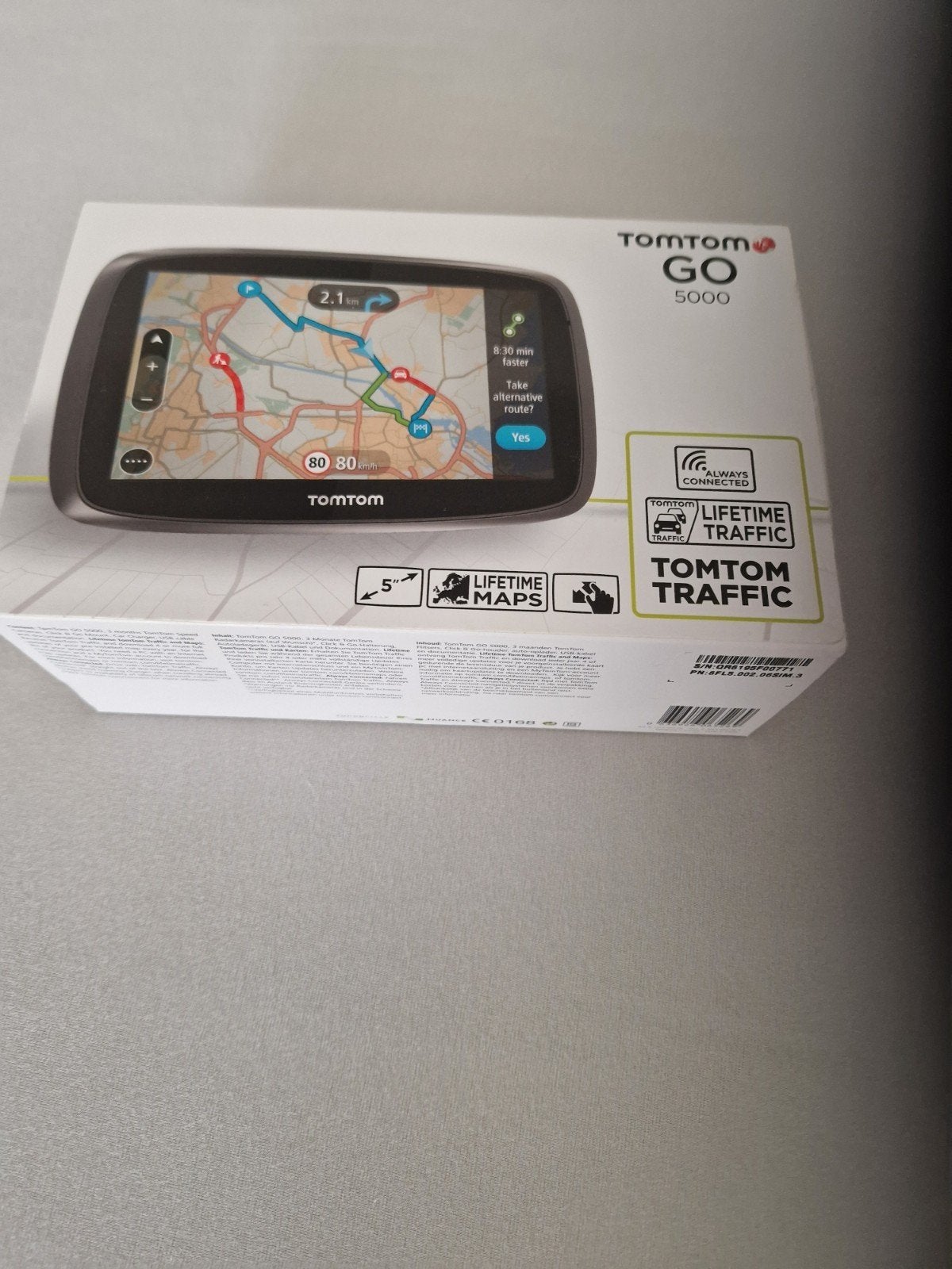 Tomtom GO 5000 nieuw in doos, Ophalen of Verzenden, Zo goed als nieuw