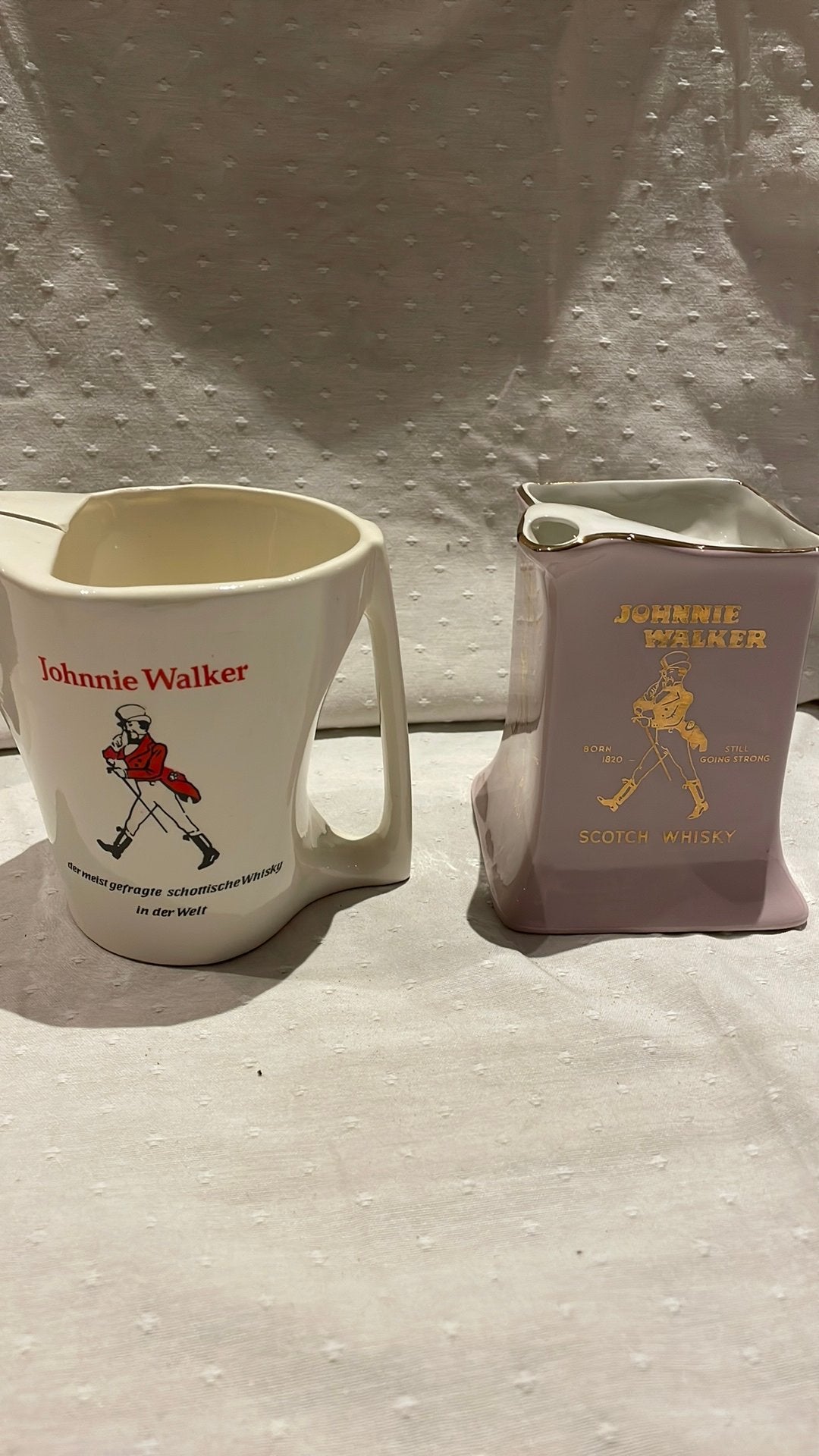 Johnnie walker schenkkannen, Ophalen of Verzenden, Zo goed als nieuw, Gebruiksvoorwerp