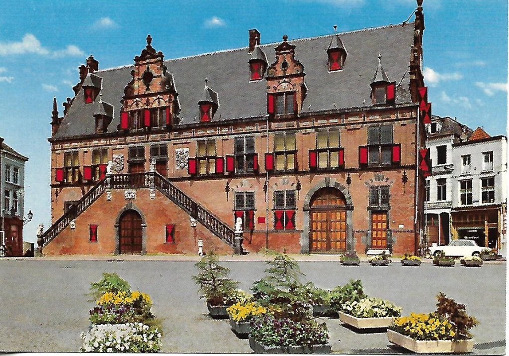 Nijmegen- -Waaggebouw., Verzamelen, Verzenden, 1960 tot 1980, Gelopen, Gelderland
