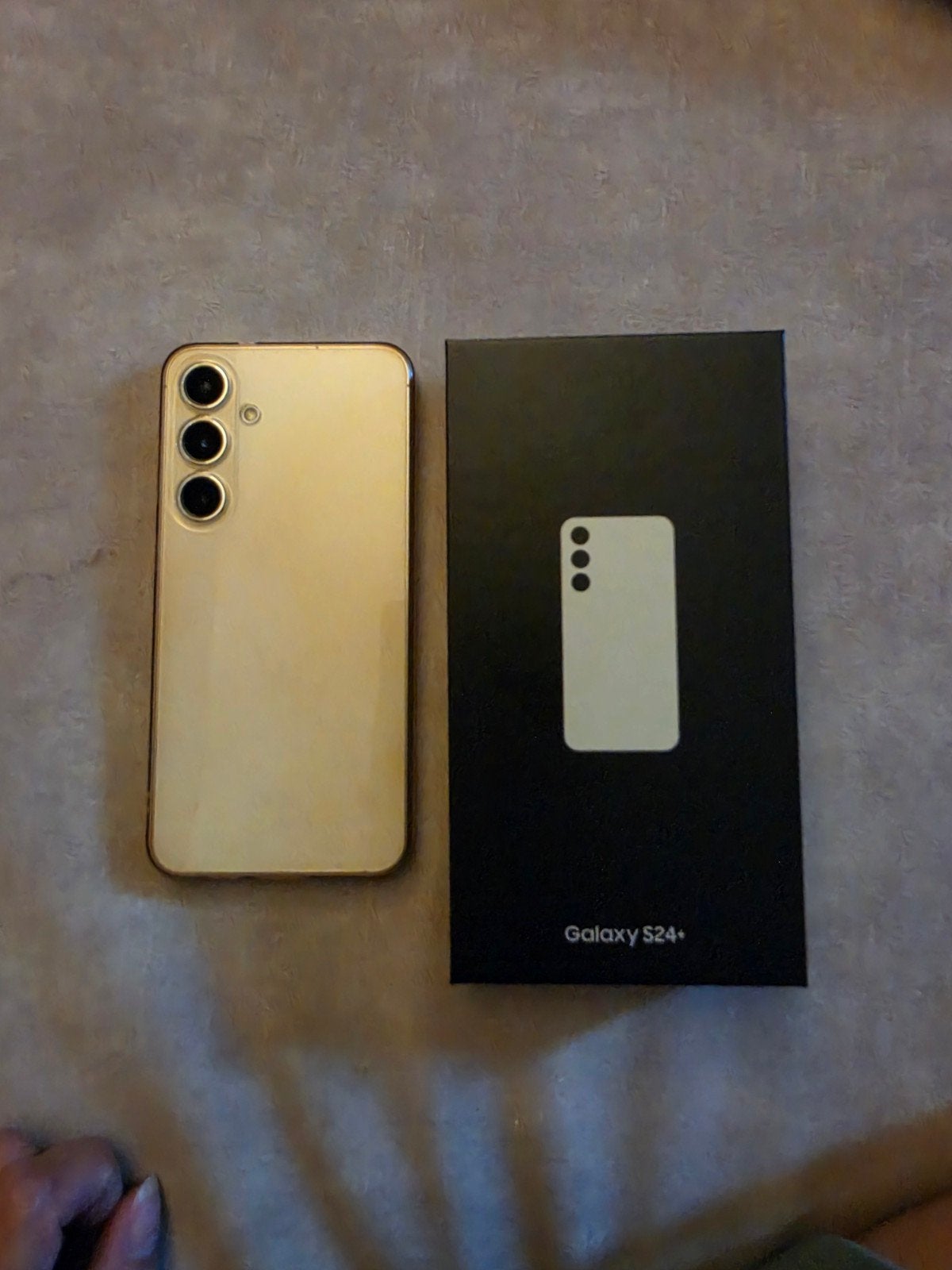 Samsung Galaxy S 24 plus 256GB, Galaxy S24, Zwart, Ophalen of Verzenden, Zo goed als nieuw