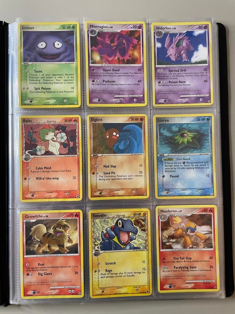 Map met 24 vintage Pokémon kaarten, Ophalen of Verzenden, Gebruikt, Meerdere kaarten