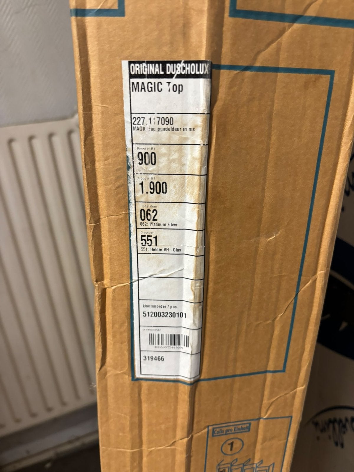Duscholux Magic Top Douchedeur - Nieuw in doos, Ophalen of Verzenden, Nieuw, Glas, Douche