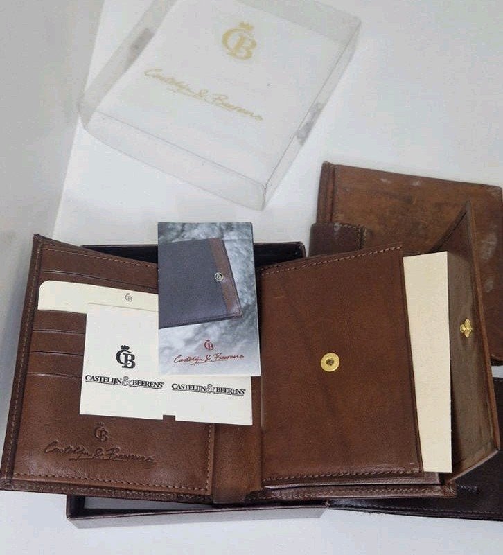 Castelijns & Beerens lederen portemonnees, Ophalen of Verzenden, Nieuw, Bruin, Overige merken