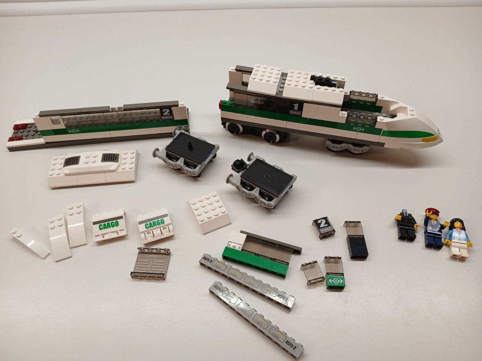 lego 4511 hoge snelheidstrein onderdelen, Ophalen of Verzenden