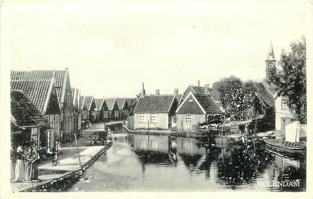 378-359-001 Volendam, Ophalen of Verzenden, Voor 1920, Noord-Holland