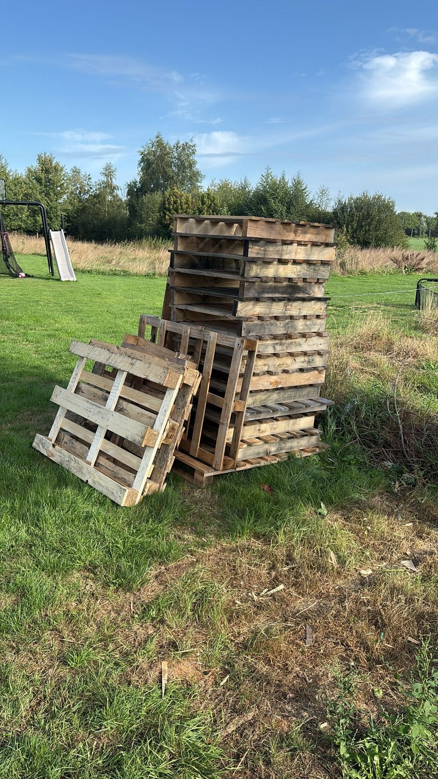 Pallets gratis, Ophalen