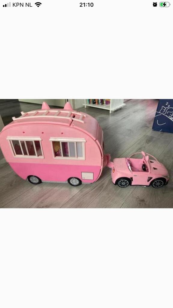 Nanana surprise caravan en auto, Ophalen of Verzenden, Zo goed als nieuw, Meisje