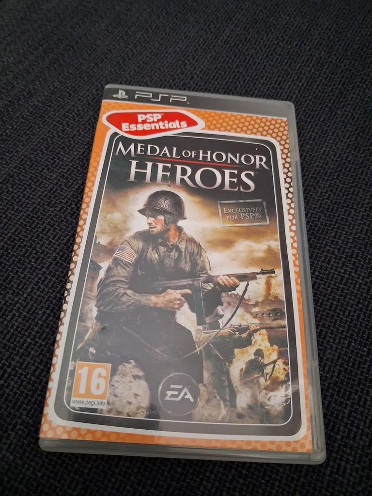 Medal of Honor Heroes psp, Spelcomputers en Games, Games | Sony PlayStation Portable, Vanaf 18 jaar, Shooter, 1 speler, Ophalen of Verzenden