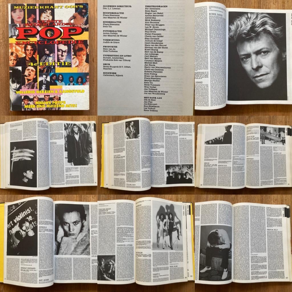 Oor's popencyclopedie 1984 alternatieve muziek Anton Corbijn, Ophalen of Verzenden, Gelezen, Algemeen