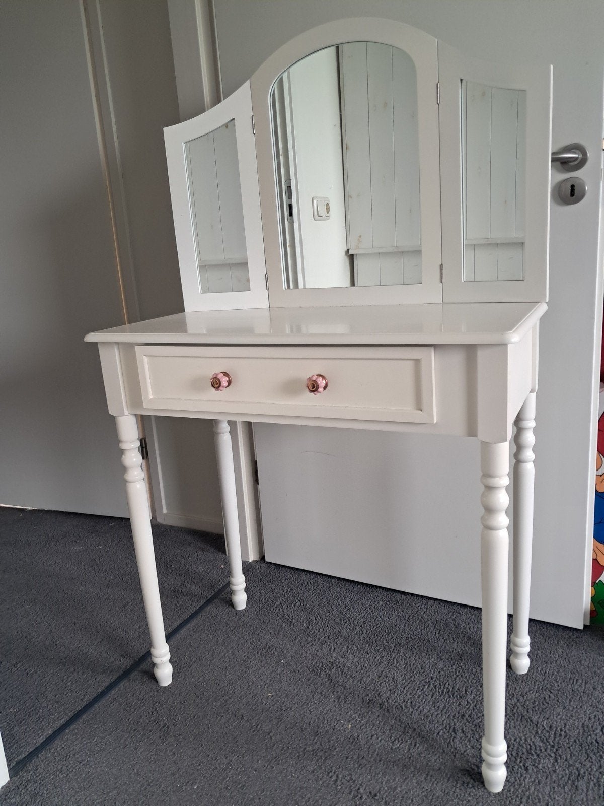 Kaptafel, Huis en Inrichting, Ophalen, Gebruikt, 100 tot 150 cm, 50 tot 100 cm