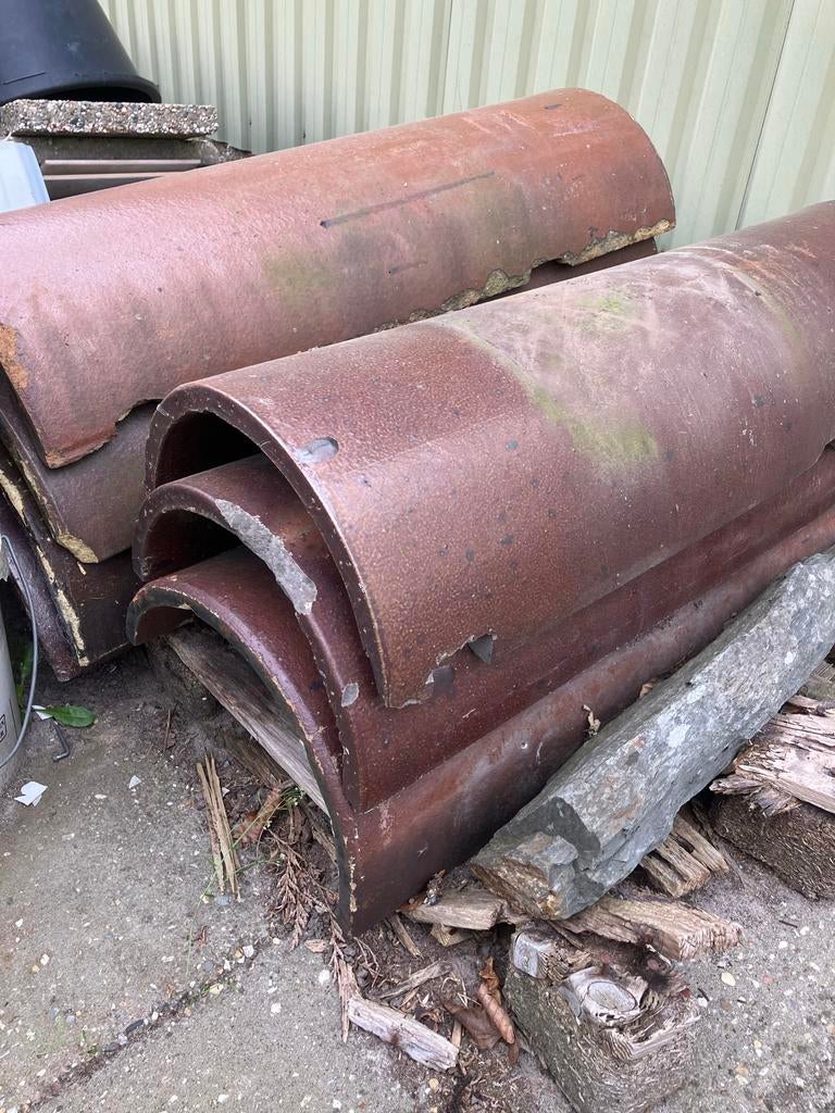 Oude voedertroggen 7 stuks, Ophalen, Overige materialen, Gebruikt, Overige typen