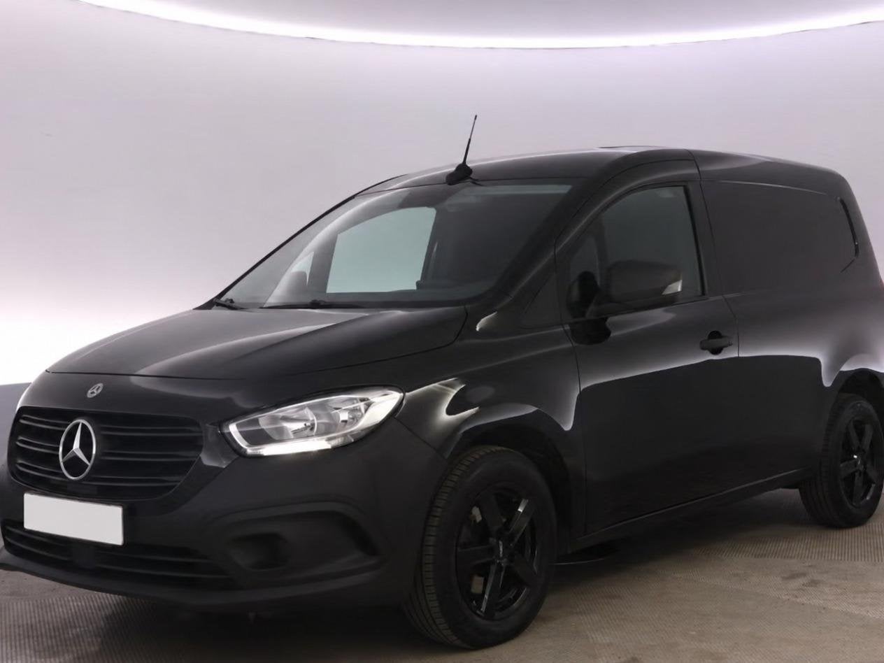 Mercedes-Benz Citan 110 CDI L1 PRO LM VELGEN AUT., Stof, Gebruikt, Zwart, Mercedes-Benz