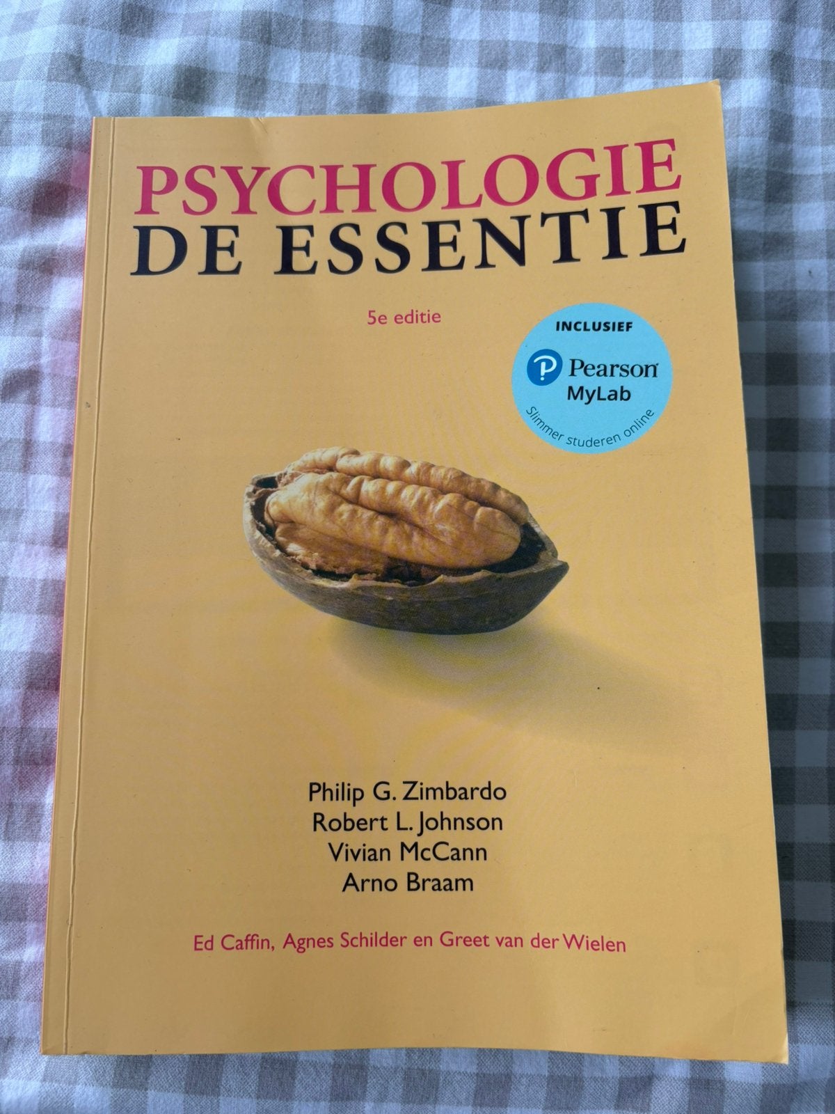 Psychologie de essentie, vijfde druk, Boeken, Studieboeken en Cursussen, Ophalen, Zo goed als nieuw