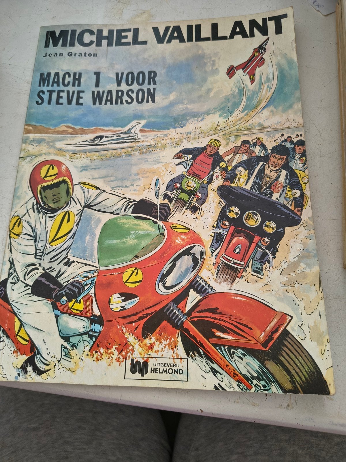 Michel Vaillant. Mach 1 voor Steve Warson., Boeken, Gelezen, Jean Graton, Eén stripboek, Ophalen of Verzenden