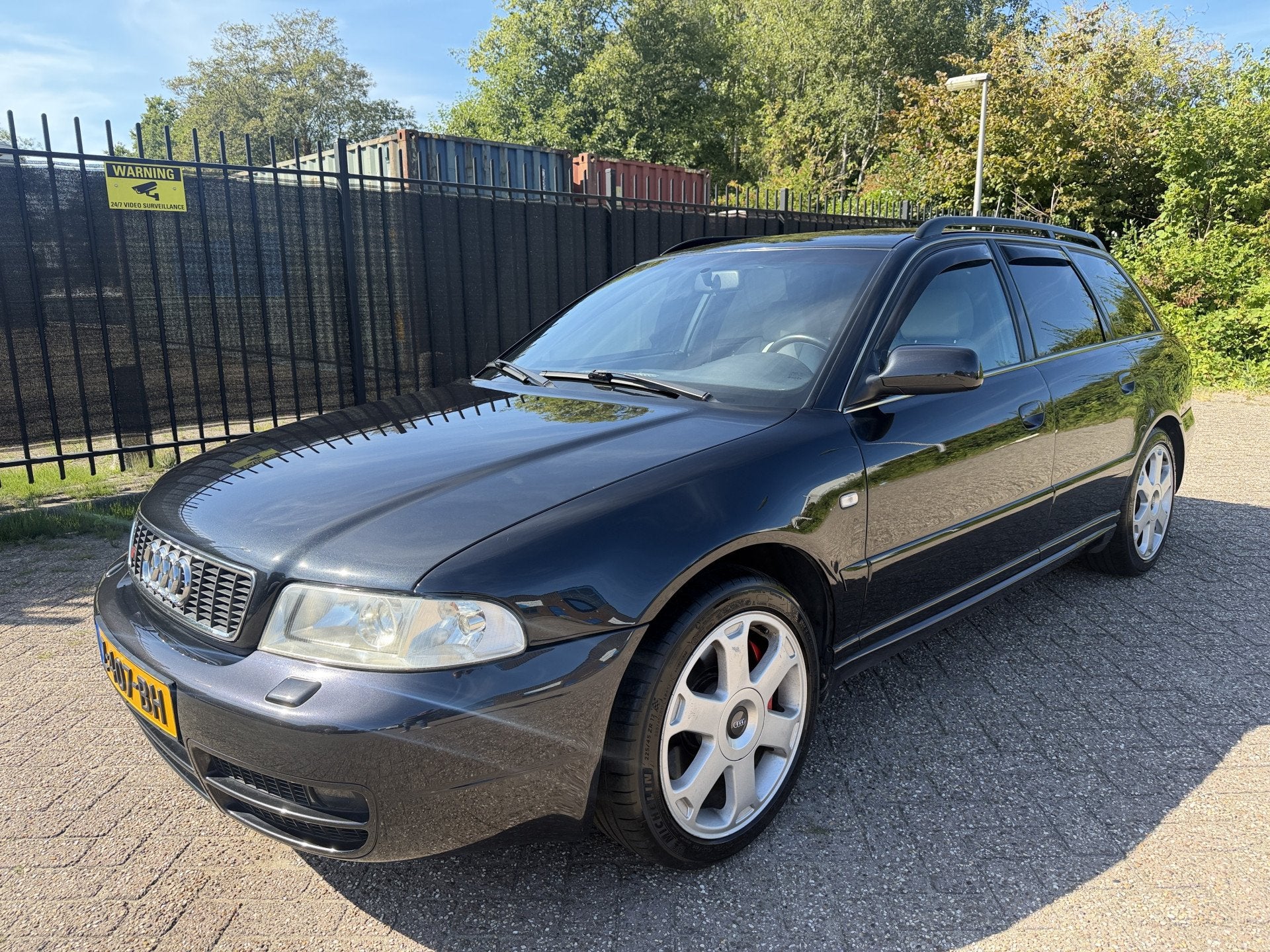 Audi S4 Avant 2.7 V6 quattro Advance Recaro/Bose/Clima/Cruis, Auto's, 2671 cc, Zwart, Handgeschakeld, Audi