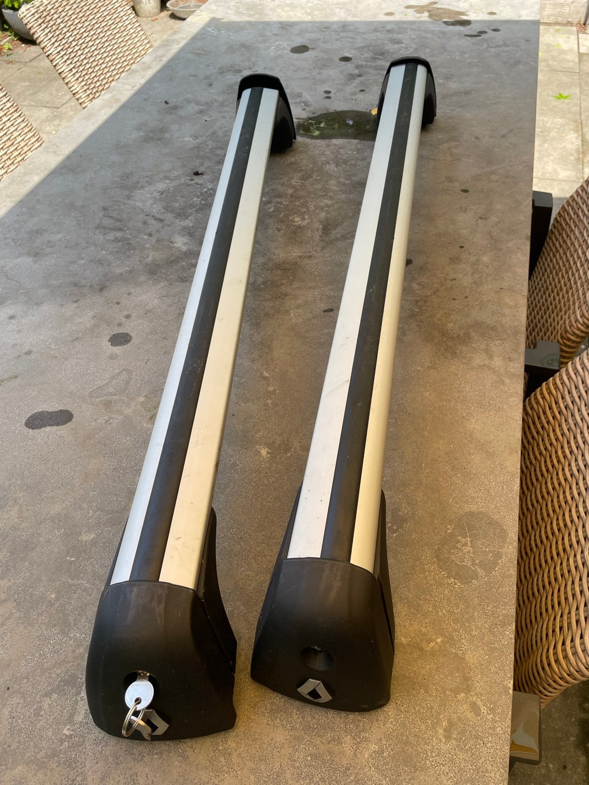 Originele Renault Grand Scenic Dakdragers, Auto diversen, Dakdragers, Ophalen, Gebruikt