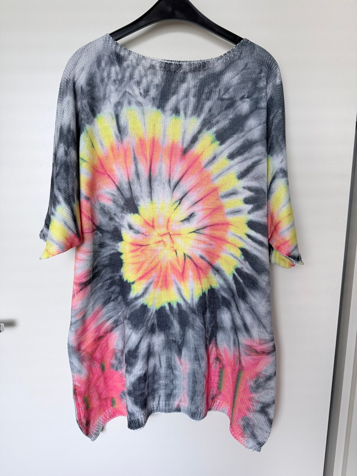 tie dye dashiki trui origineel retro xl, Ophalen of Verzenden, Zo goed als nieuw, Overige kleuren, Trui of Vest