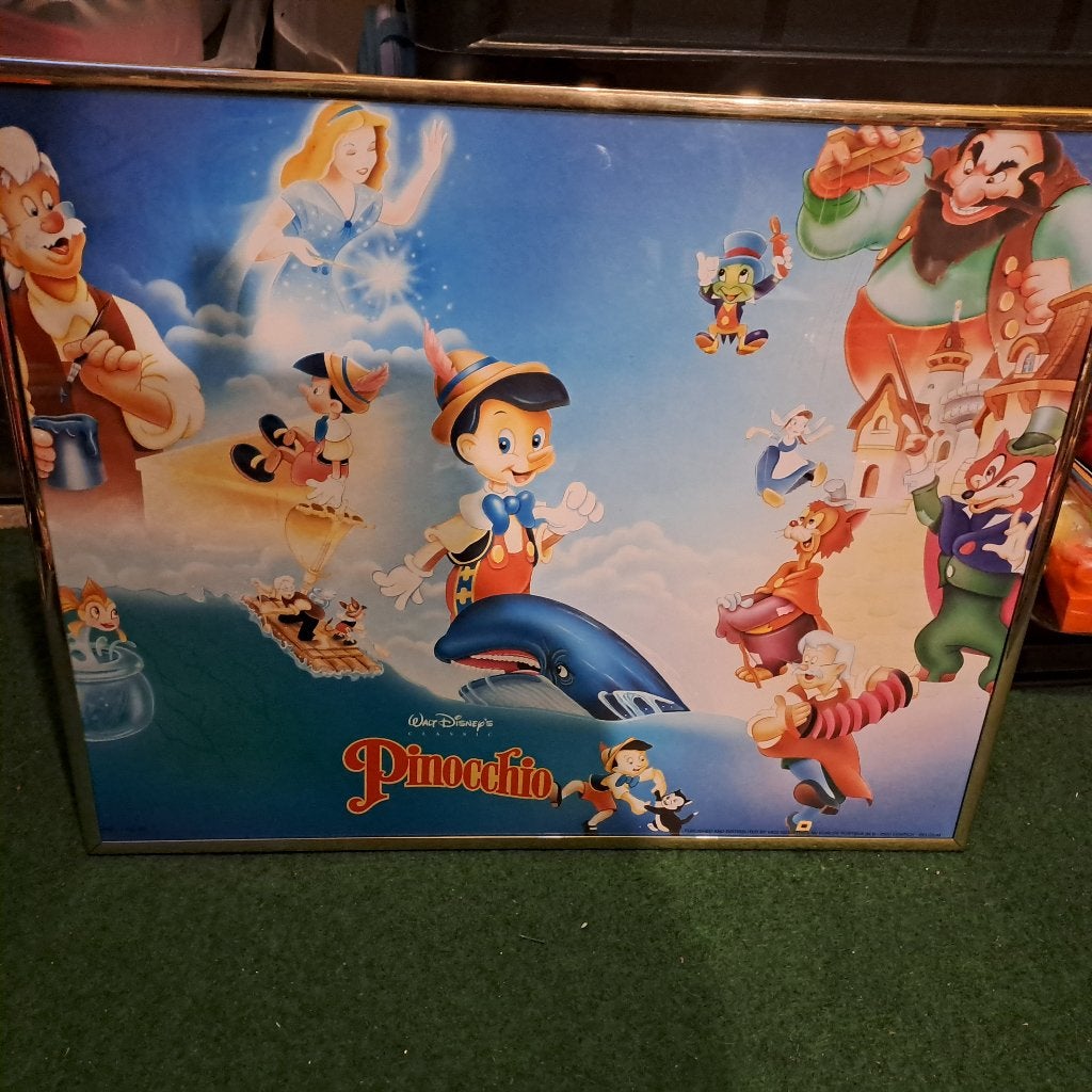 Pinoccio Poster, Ophalen, Met lijst, A1 t/m A3, Film en Tv