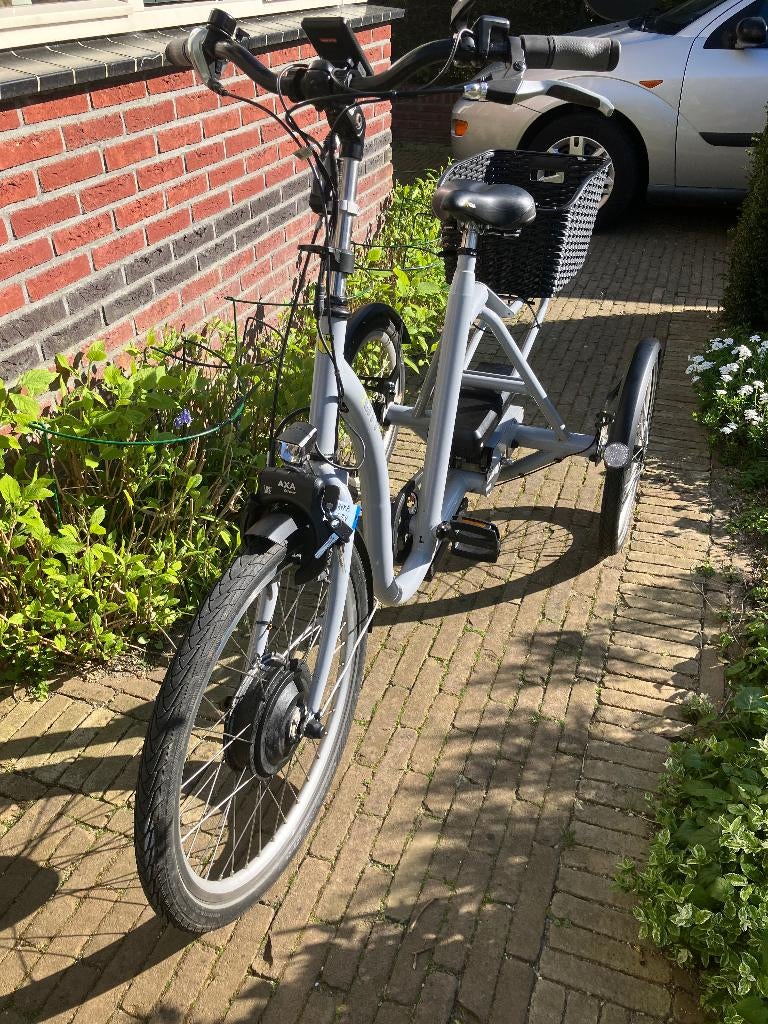 Huka City electrische driewielfiets, Ophalen, Gebruikt, Trommelrem, Huka