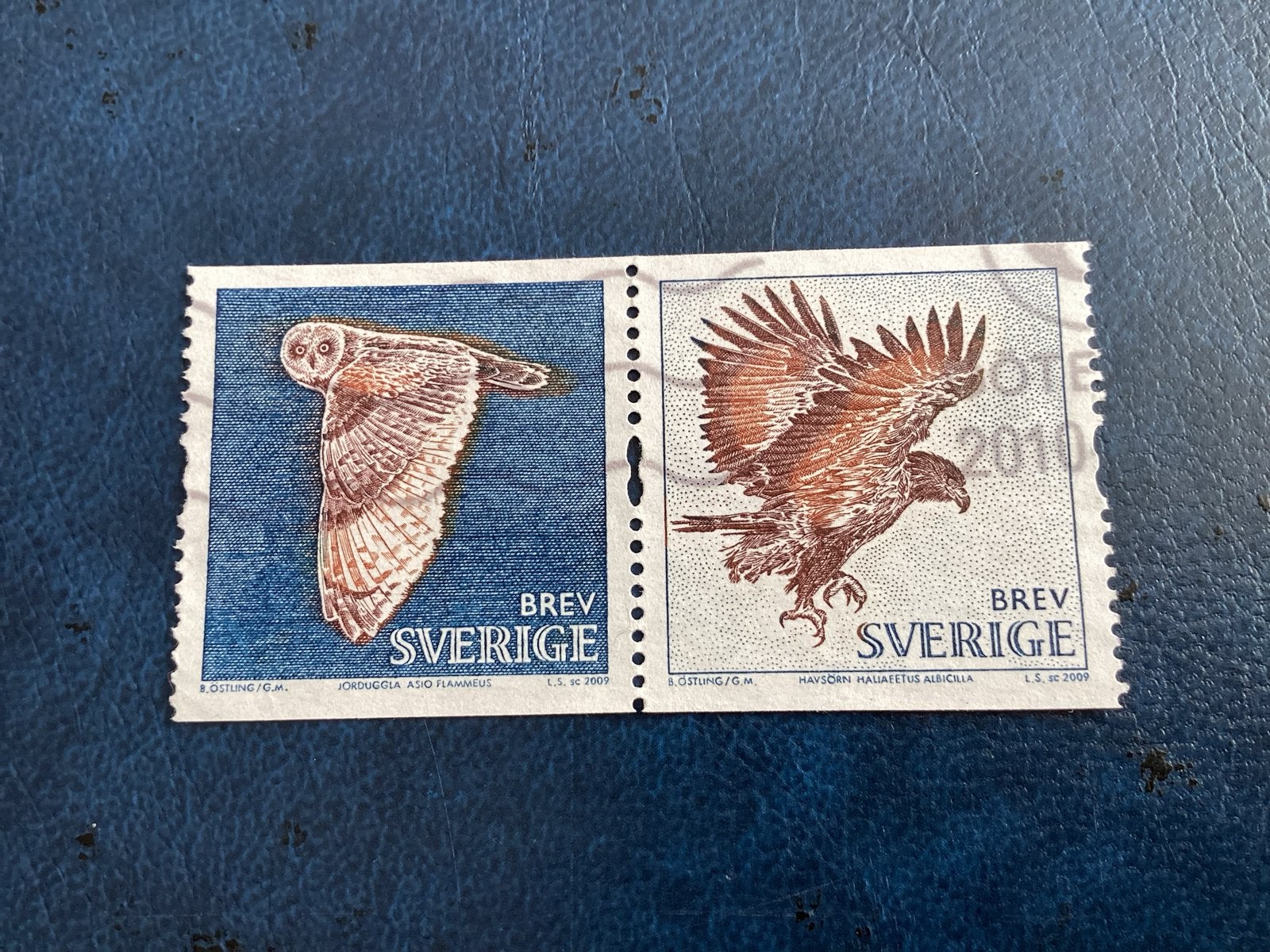 Zweden 2009- Mi.2701/00-Uil en Zeearend, Verzenden, Zweden, Gestempeld
