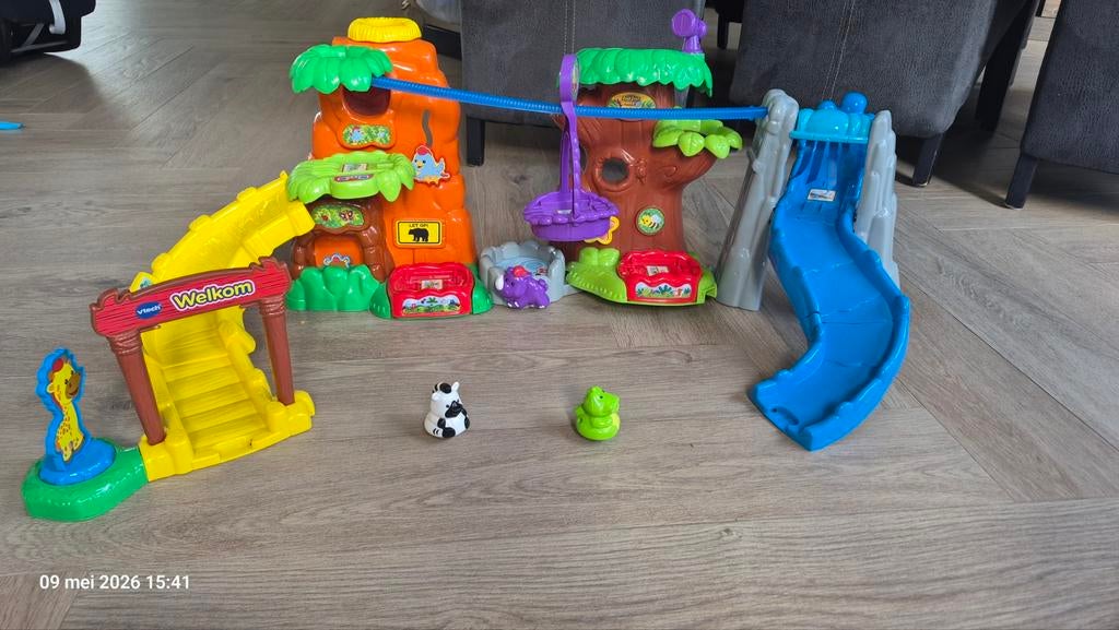 VTech Zoef Zoef Dieren Avonturenjungle Speelset, Kinderen en Baby's, Speelgoed | Vtech, Ophalen, Gebruikt, 2 tot 4 jaar