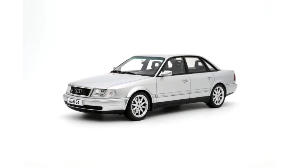 Audi S4 (C4) 4.2 V8 Crystal Silver 1993 - 1:18 - OttOmobile, OttOMobile, Rue de L' Ecusson 2, 56120 Josselin France, Nieuw, Ophalen of Verzenden