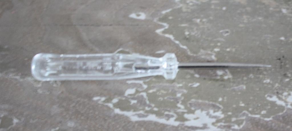 Schroevendraaier mini en priem, Ophalen of Verzenden, Gebruikt