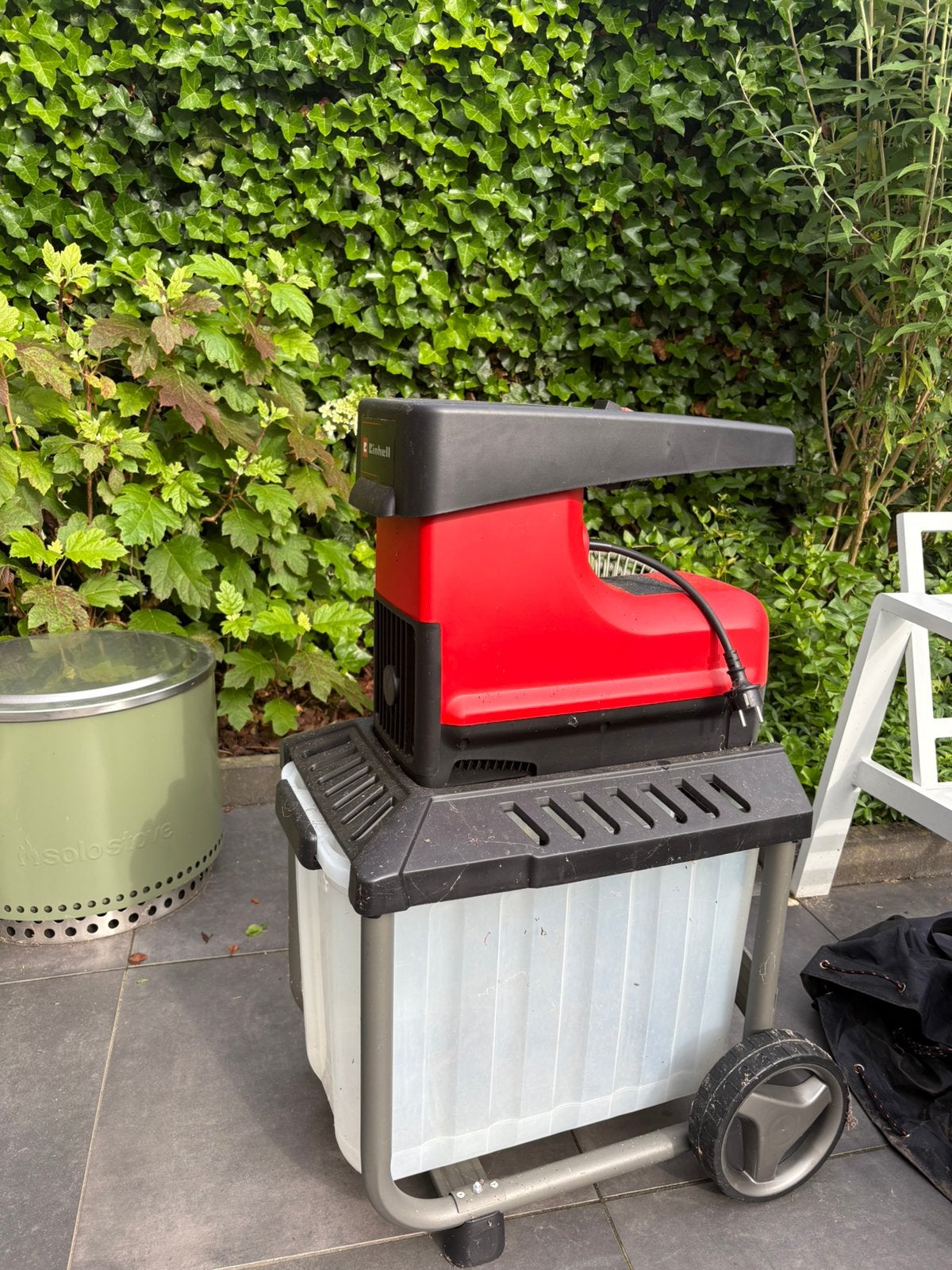 Einhell hakselaar zo goed als nieuw, Tuin en Terras, Hakselaars, Ophalen, Zo goed als nieuw