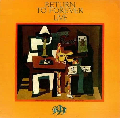 LP RETURN TO FOREVER (FEAT. CHICK COREA) - LIVE (Fusion), LP, Ophalen of Verzenden, Zo goed als nieuw, Beschermende buitenhoes