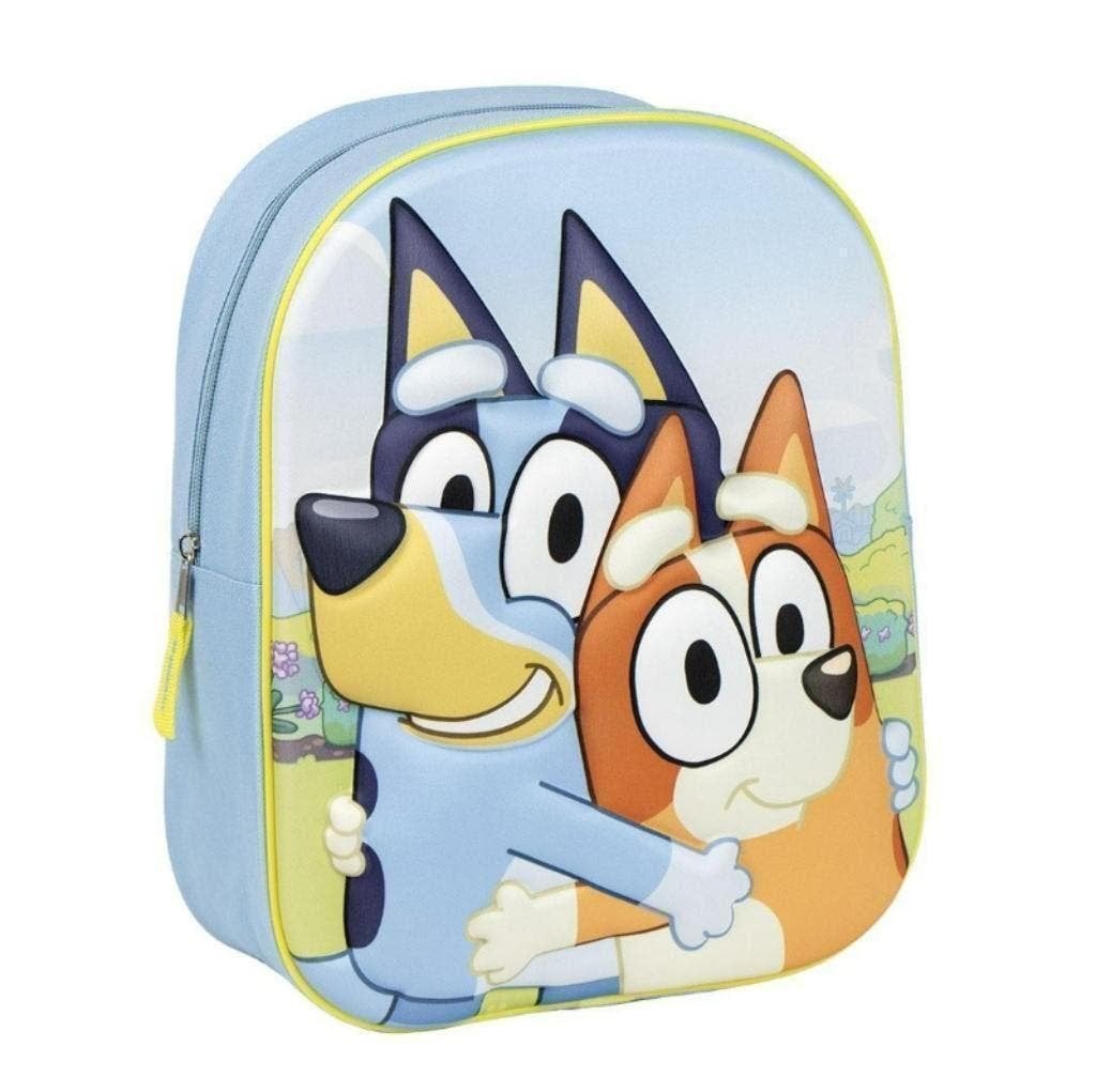 Bluey 3D Rugzak - 31 cm - Bluey en Bingo Schooltas / Rugtas, Overige merken, 25 tot 40 cm, Nieuw, Ophalen of Verzenden
