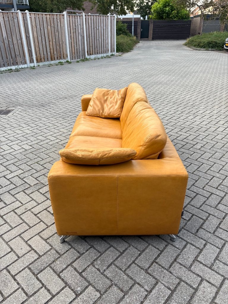 design lederen bank, Ophalen, Gebruikt, Design, Driepersoons