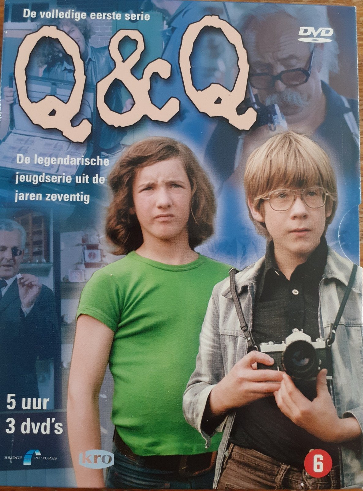 Tk dvd serie Q & Q deel 1 en 2, Ophalen of Verzenden, Zo goed als nieuw