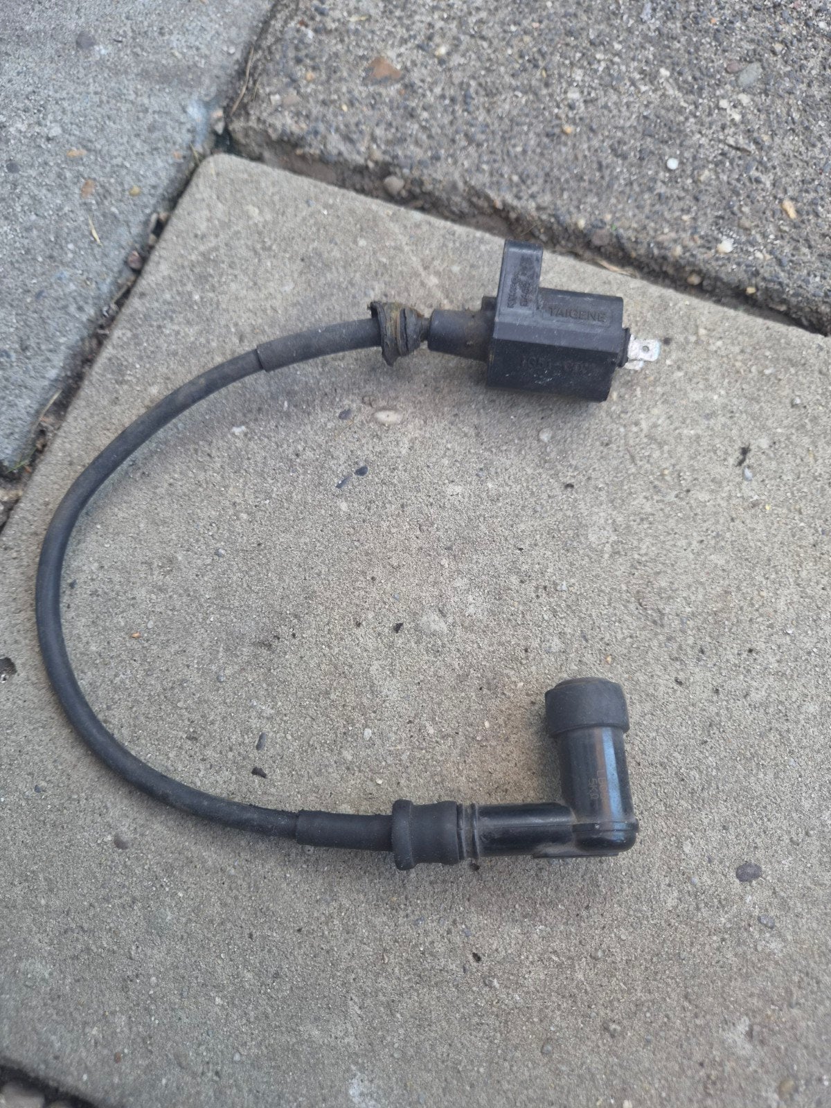 Bobine met bougiekabel en dop, Ophalen of Verzenden