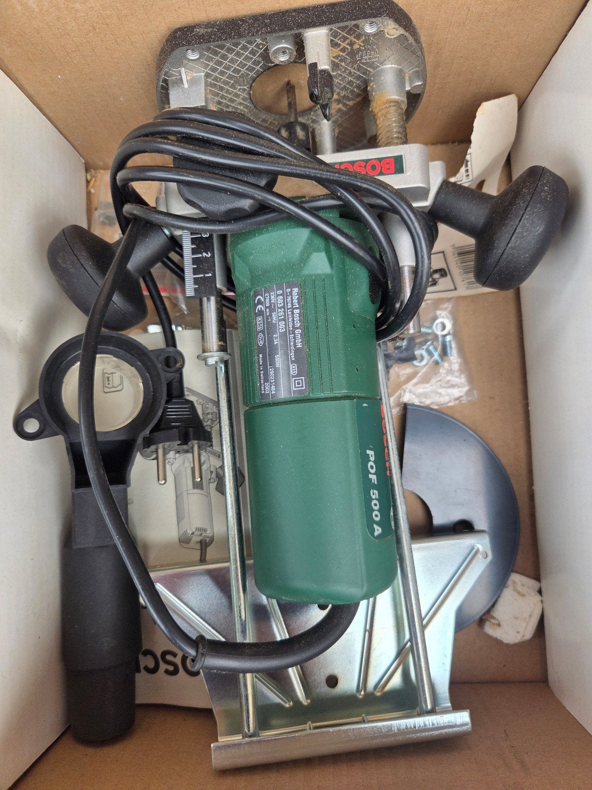 Bosch POF 500 A Bovenfrees, Gebruikt, Ophalen of Verzenden, Bovenfrees, Bosch