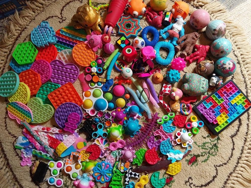 Grote verzameling fidget speelgoed, Ophalen of Verzenden