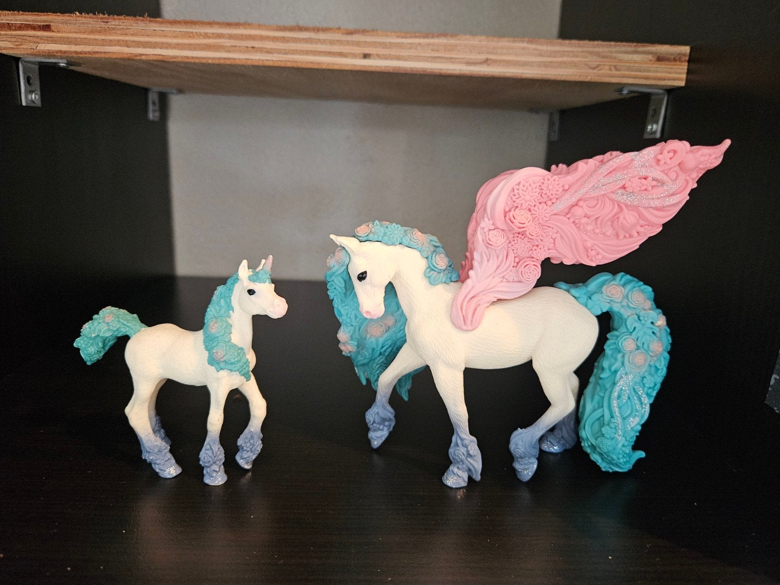 Schleich Eenhoorn en Pegasus set - Fantasie speelgoed, Ophalen of Verzenden, Zo goed als nieuw, Jongen of Meisje
