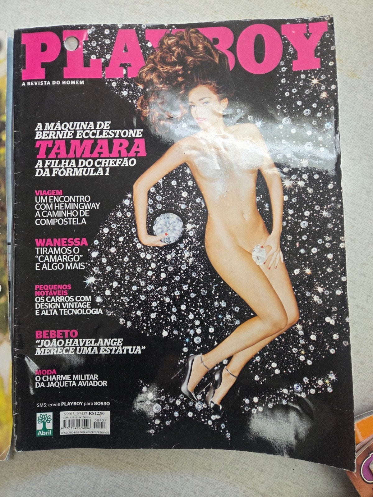Playboy Magazine Brazilië - April 2013 - Tamara Ecclestone, Boeken, Ophalen of Verzenden, Gelezen, Overige typen