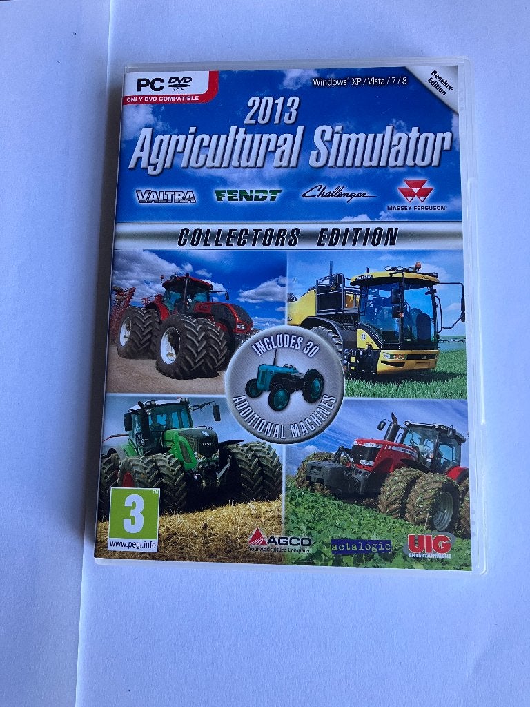 agricultural simulator 2013 collectors edition pc game, 1 speler, Ophalen of Verzenden, Zo goed als nieuw, Vanaf 3 jaar