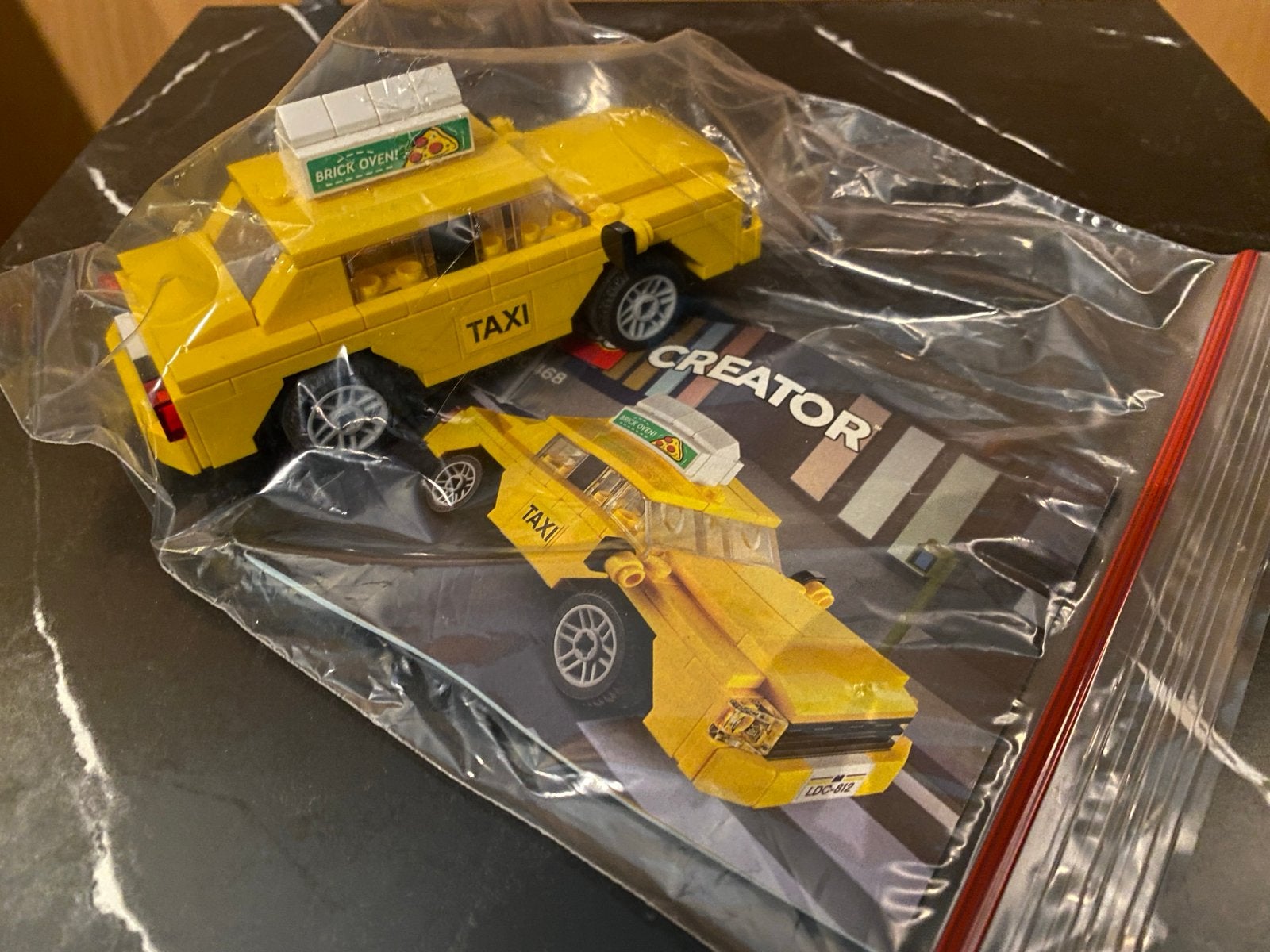 LEGO 40468 Creator Taxi, Ophalen of Verzenden, Gebruikt, Overige merken