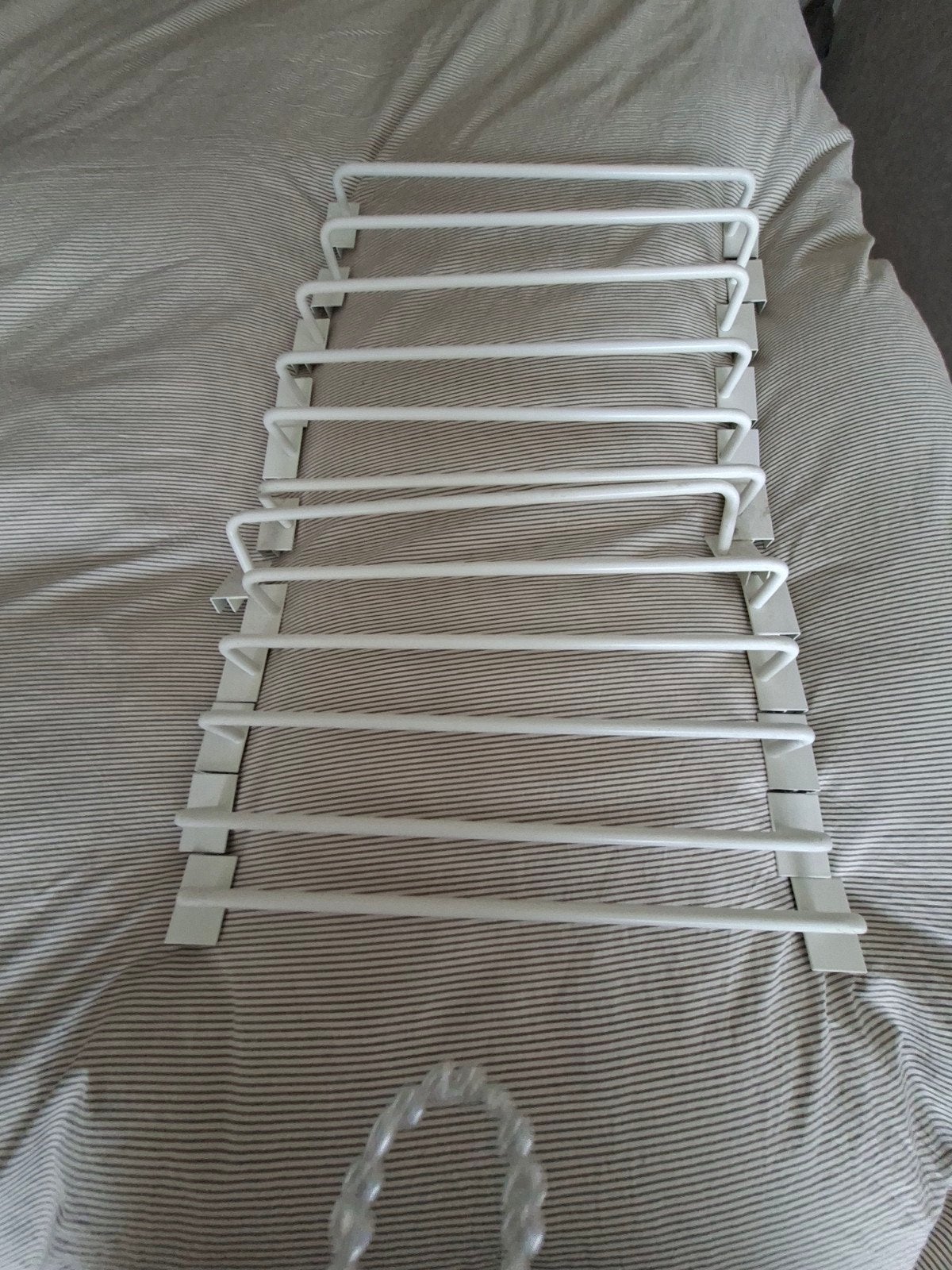 IKEA KOMPLEMENT Schoenenrek Stang/Beugel - Wit Metaal, Ophalen, Gebruikt