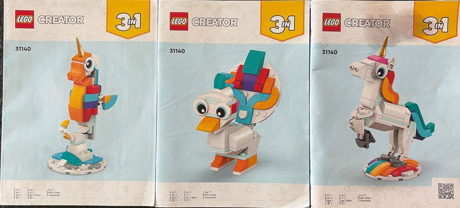 Lego Creator 31140, Ophalen of Verzenden, Zo goed als nieuw