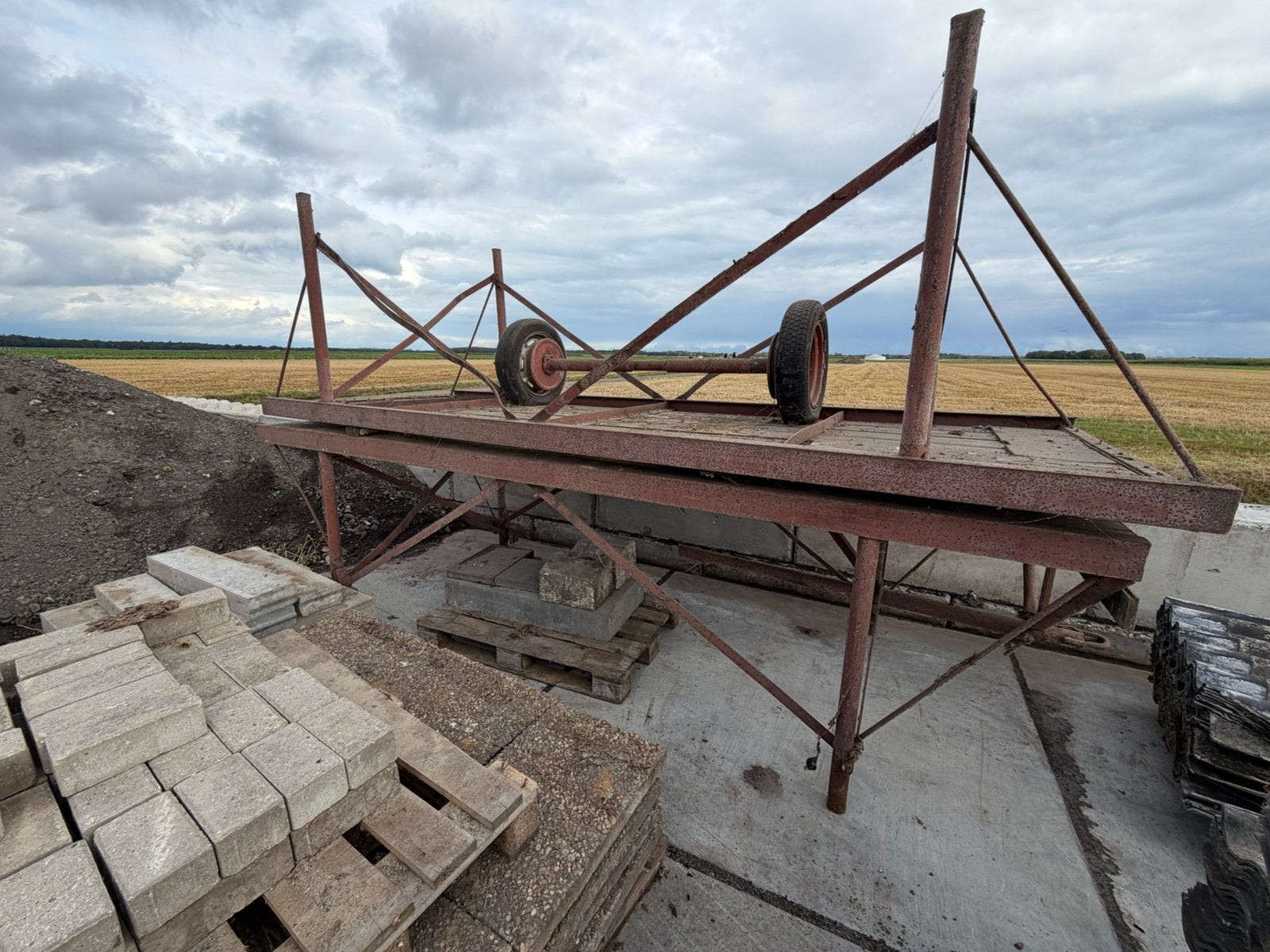 Steigerbokken, Doe-het-zelf en Verbouw, Metalen, Ophalen, Zo goed als nieuw