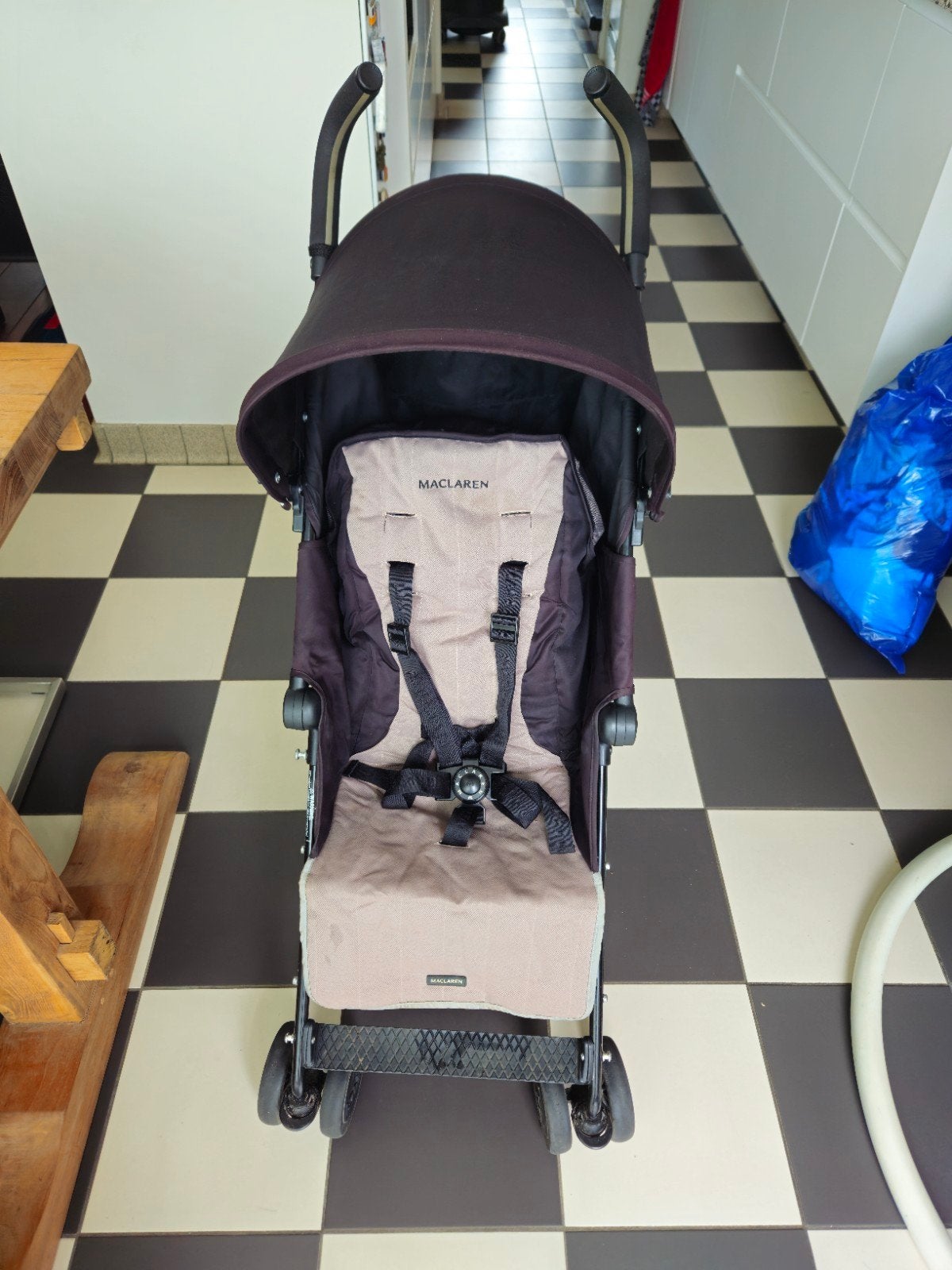 mac laren buggy, Ophalen, Gebruikt, Maclaren, Regenhoes