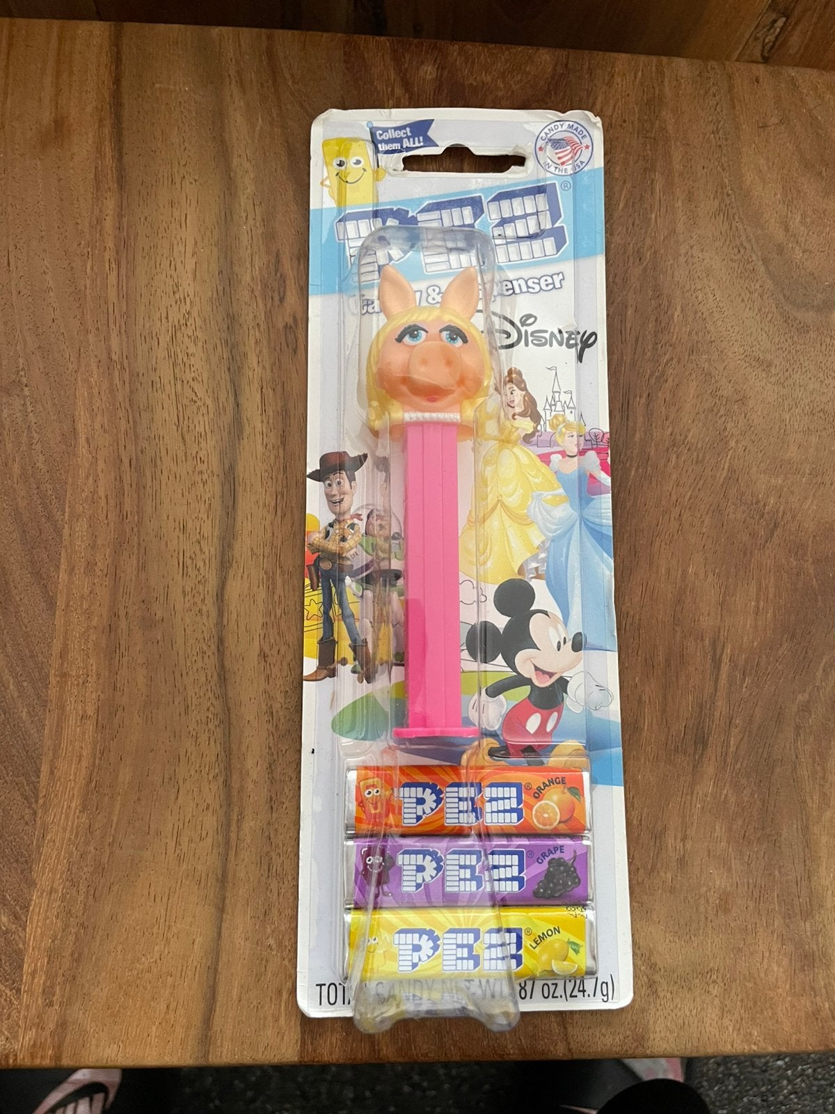 Nieuw Pez candy & dispenser The muppets miss Piggy, Ophalen of Verzenden, Nieuw