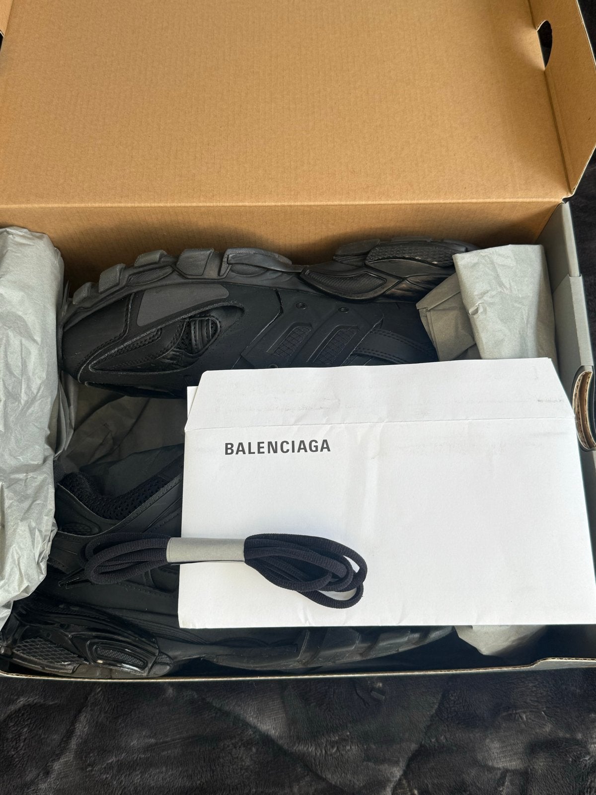 Balenciaga Track Sneakers Zwart Maat 42, Kleding | Dames, Ophalen, Nieuw, Zwart, Sneakers of Gympen