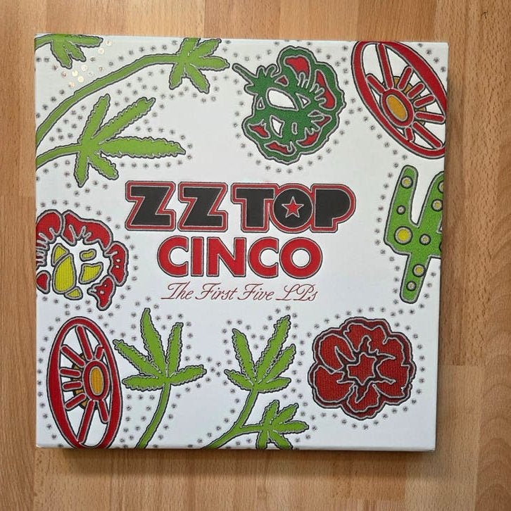 ZZ Top Vinyl Boxset - Cinqo No. 1 & No. 2 (10 LP's), Boxset, Blues Rock, Ophalen of Verzenden, Zo goed als nieuw