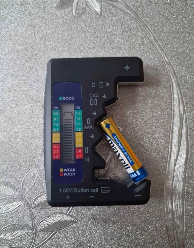 Digitale batterij niveau checker, Ophalen of Verzenden