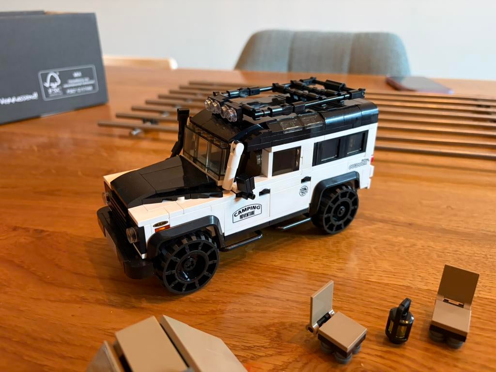 Landrover lego, Ophalen of Verzenden, Zo goed als nieuw