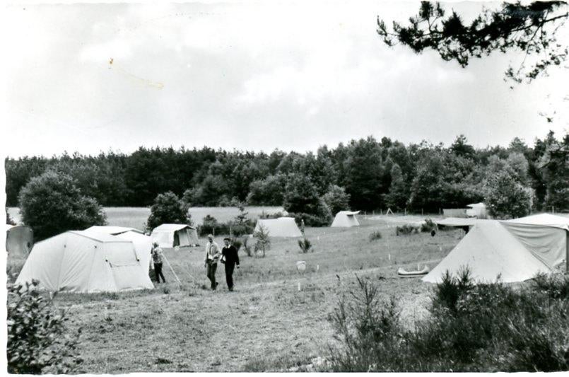 Reuver recreatiecentrum Lommerbergen, Verzamelen, Ansichtkaarten | Nederland, Ophalen of Verzenden, 1960 tot 1980, Gelopen, Limburg