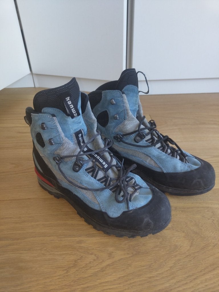 Hanwag Cat C/D 46 bergschoen Alpinisme, Ophalen of Verzenden, Zo goed als nieuw, Schoenen
